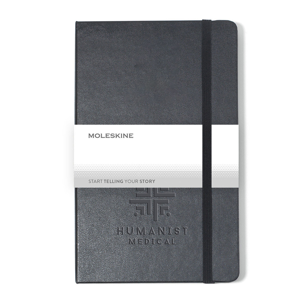 Moleskine® Hard Cover Ruled Large Notebook
