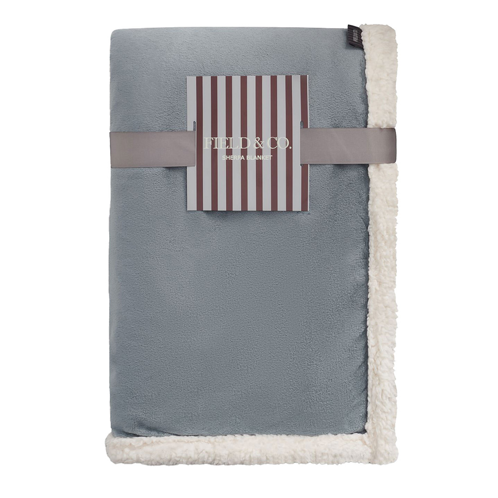 Field & Co.® Sherpa Blanket - Grey